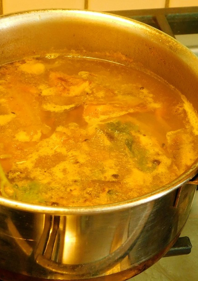மிளகு ஜீரா சாத்தமுது (ரசம்) செய்முறை முக்கிய புகைப்படம்