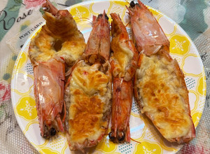焗烤明蝦 的食譜成品照片