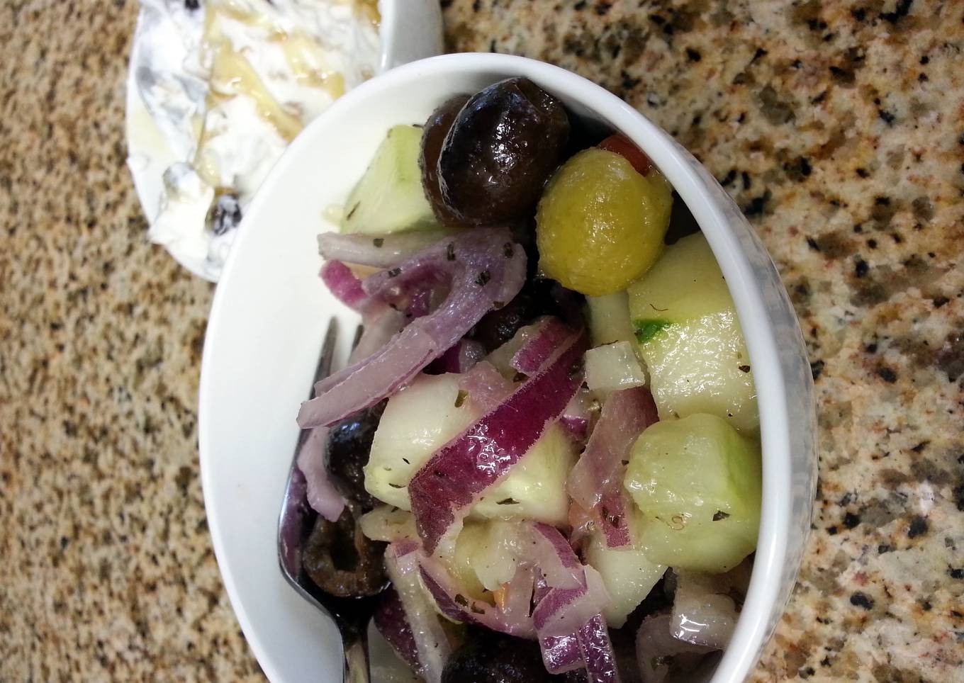 Easy cucumber salad