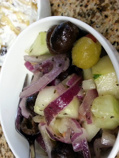 A picture of Easy cucumber salad.