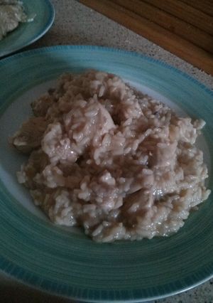 A picture of Chicken Risotto.