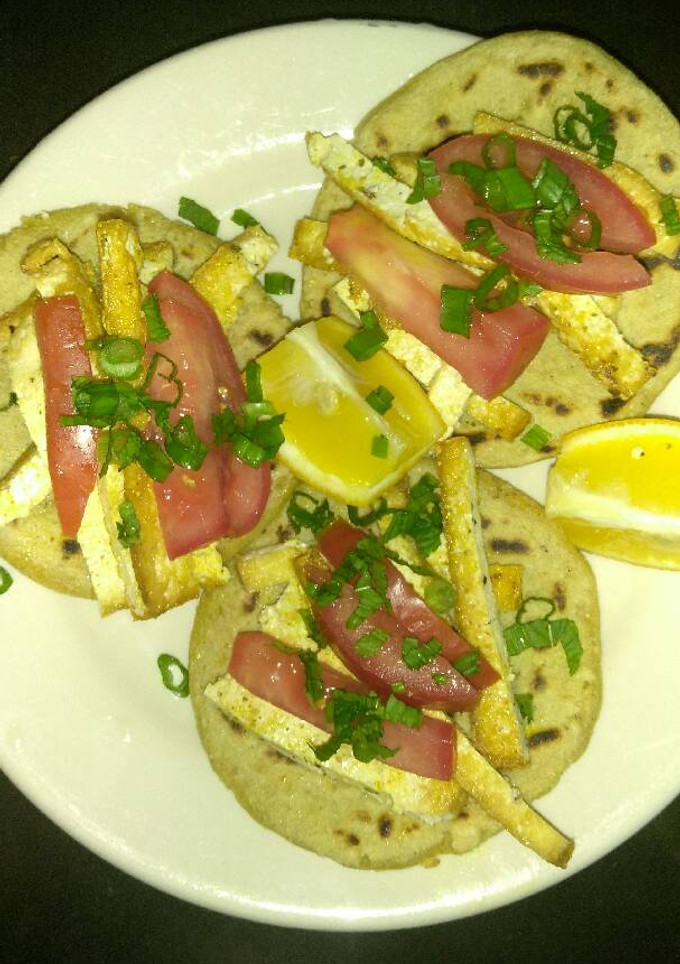 Una foto de Tacos Caseros de Tofu