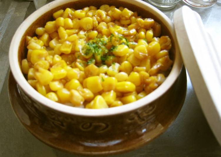 Recipe of Super Quick Homemade Roast Corn Rice with Canned Corn