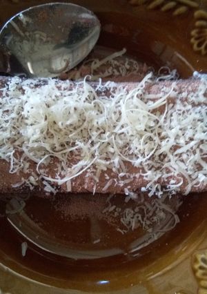 Foto resep Brownis Jelly Choco / Brownis Pudding