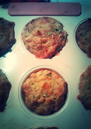 A picture of Heidi's Savoury Muffins.