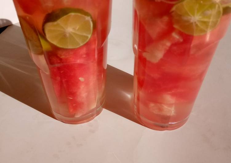 Simple Way to Make Quick Watermelon punch