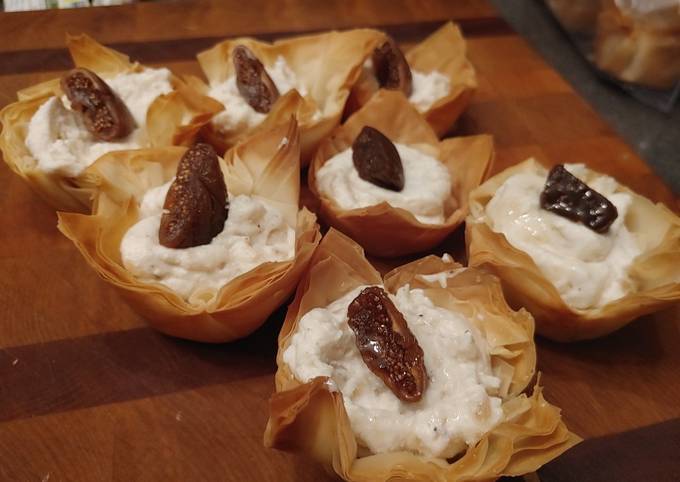 Goat Cheese Phyllo Cup