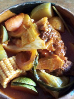 Una foto de Mole de olla
