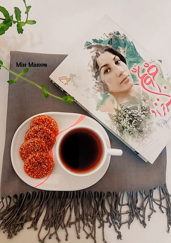 عکسی از دستور پولکی کنجدی