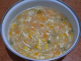 Sup Jagung Wortel Telur Chinese