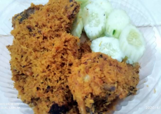 Resep Ayam Serundeng Oleh Nurul Faridha Cookpad