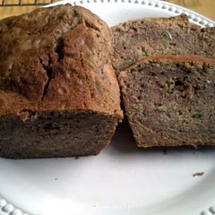 A picture of Nonno's zucchini bread.