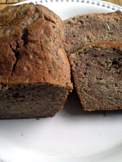 A picture of Nonno's zucchini bread.