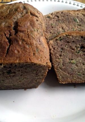 A picture of Nonno's zucchini bread.