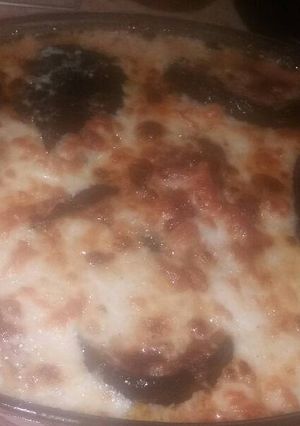 صورة لوصفة باذنجان بالبشاميل