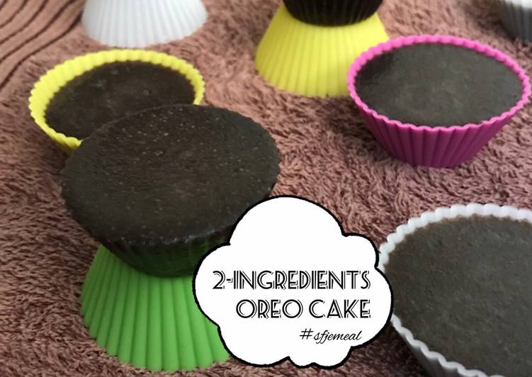 2-ingredients Oreo Cake