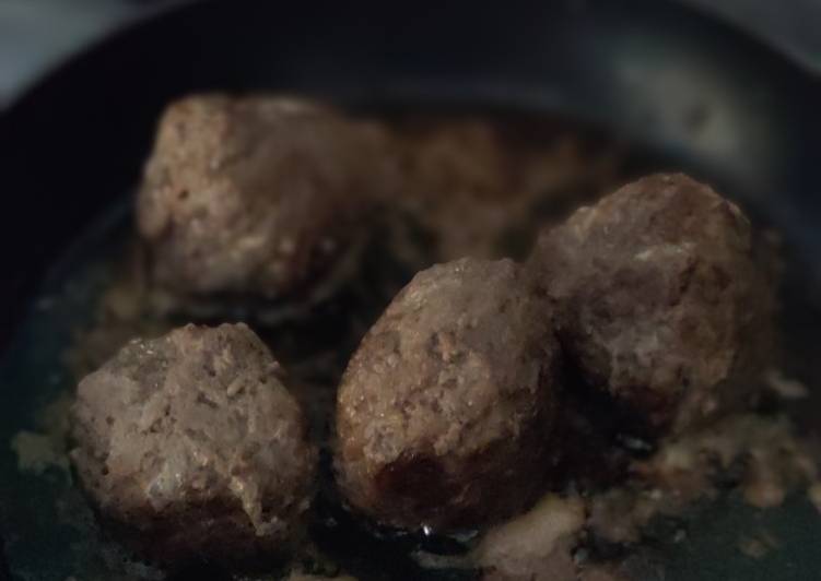 Step-by-Step Guide to Prepare Homemade Easy meatballs