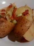 Ensalada caliente de papas