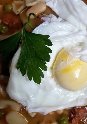Una foto de Sopita de frejolitos frescos🇵🇪