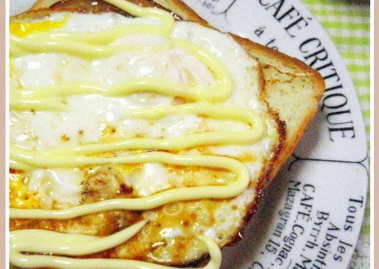 Steps to Prepare Award-winning Teriyaki Ham and Egg Toast