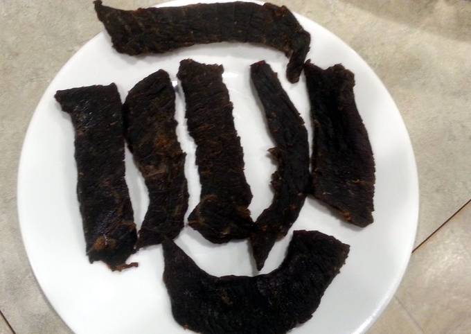 Steps to Prepare Favorite Beef Jerky for Lunch Food