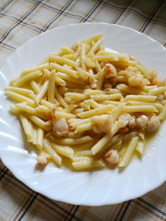 Una foto de Pasta al pil pil