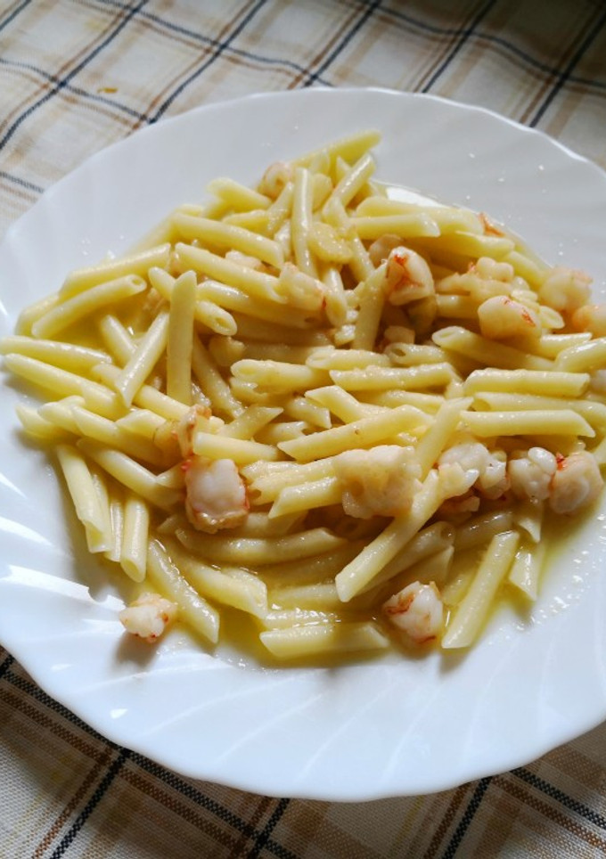 Una foto de Pasta al pil pil