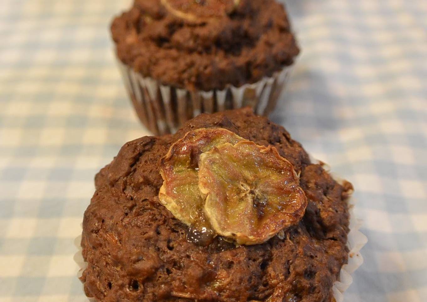 Macrobiotic Cocoa & Banana Muffin