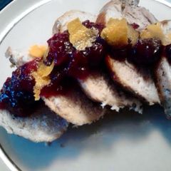 A picture of Cranberry Orange Pork Roast.
