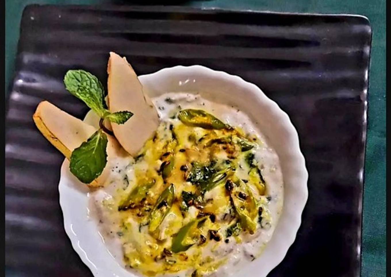 Recipe of Ultimate Pear Chilli Raita