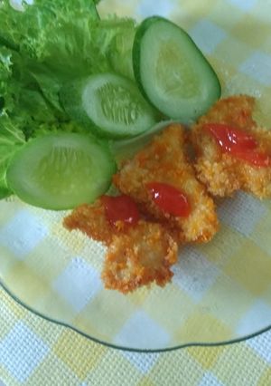 Foto resep Mini chicken katsu