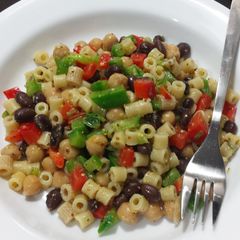 A picture of Deceptively Delicious Rainbow Salad.