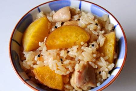 Rice with Sweet Potato and Chicken recipe main photo