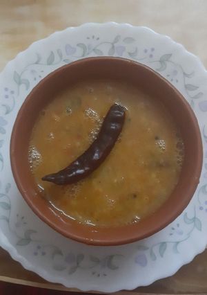 A picture of Punjabi Daal tadka.