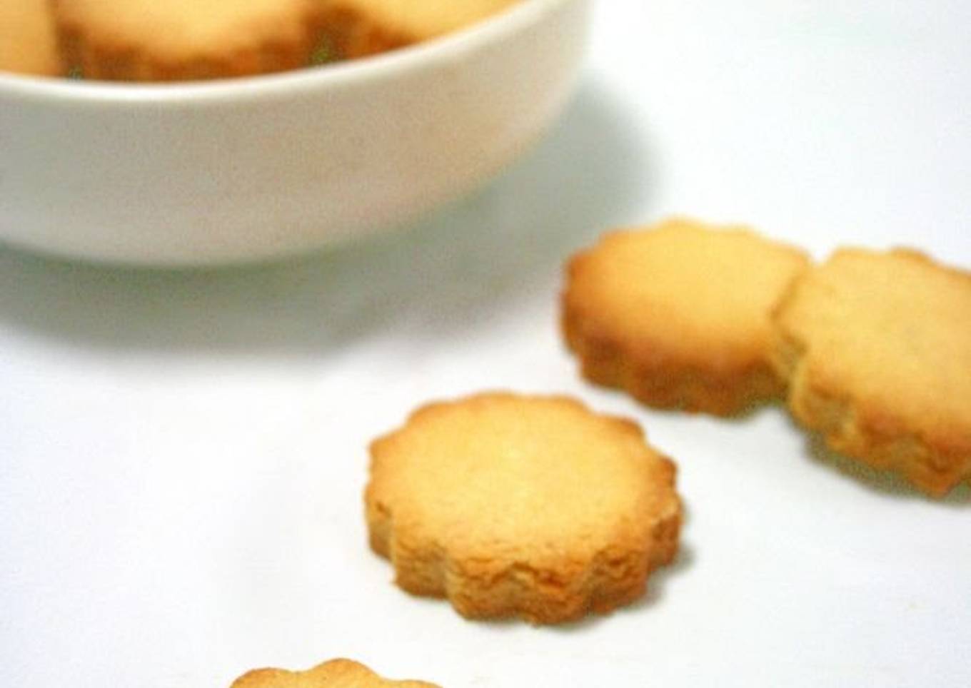 Okara Lemon Cookies Made with Vegetable Oil