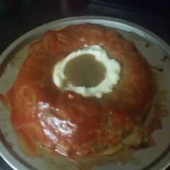 A picture of Griff's #1 meatloaf.