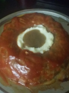 A picture of Griff's #1 meatloaf.