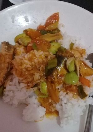 Foto resep Sarden instan pete pedas