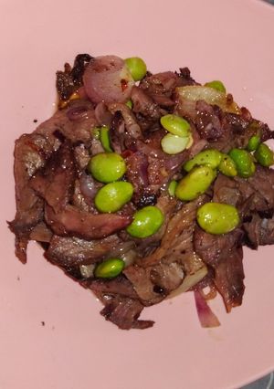 Foto resep Sei sapi edamame ala ala