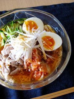 A picture of Naengmyeon Style Spicy Somen Noodles.
