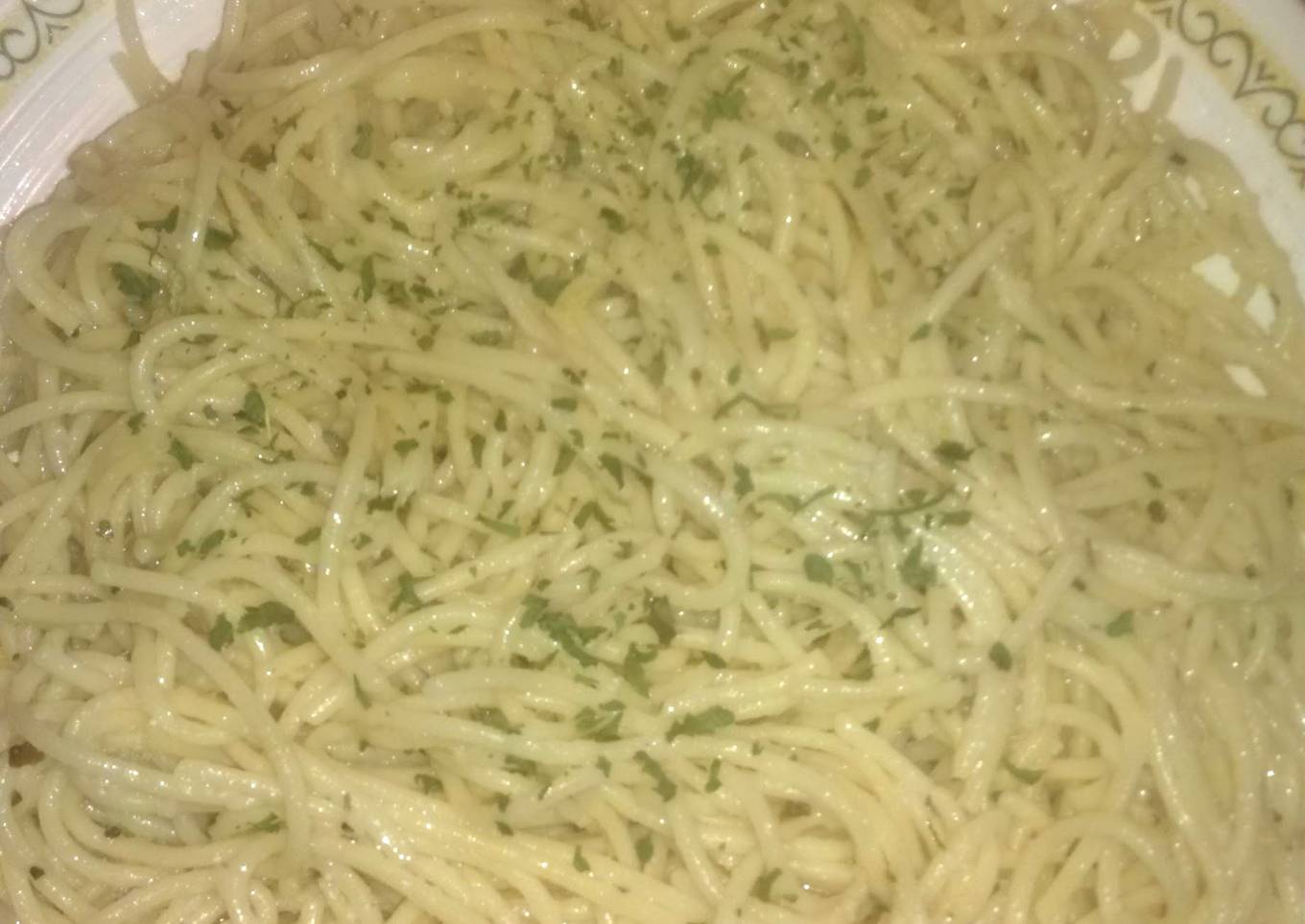 Parmesan noodles with brown butter