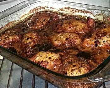 Easy Making Recipe Baked Sweet  Tangy Chicken Practical Delicious