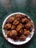 Drumstick leaves / flowers fritters