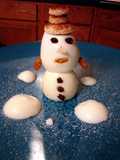 Hard Boiled Egg Snowman * Christmas *