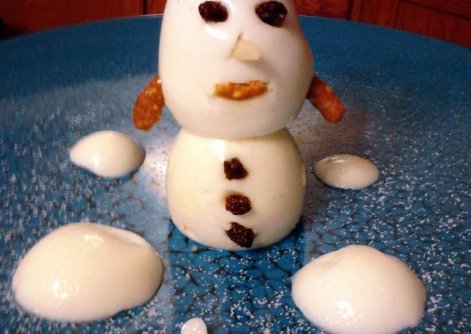 Step-by-Step Guide to Prepare Ultimate Hard Boiled Egg Snowman * Christmas *