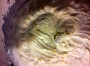 A picture of Homemade Whip Cream.