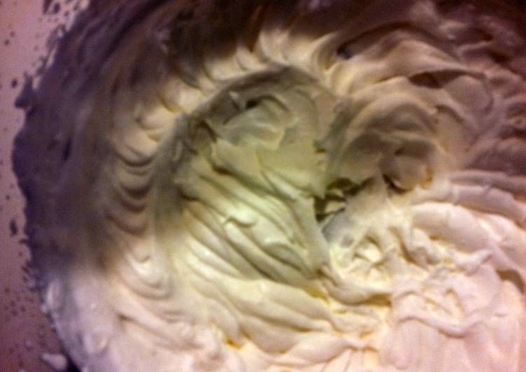 Homemade Whip Cream