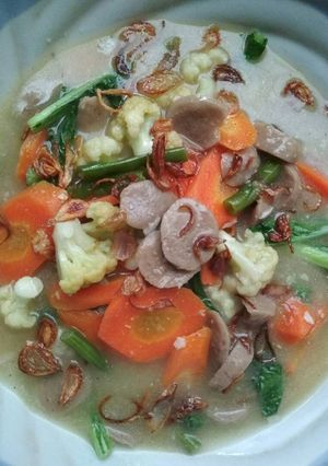 Foto resep Capcay kuah