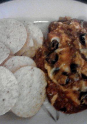 A picture of Daddy's Mild Chili Dip Casserole.