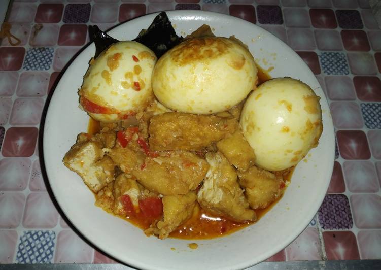  Resep  Telur tahu  balado  oleh Devi Santika Cookpad